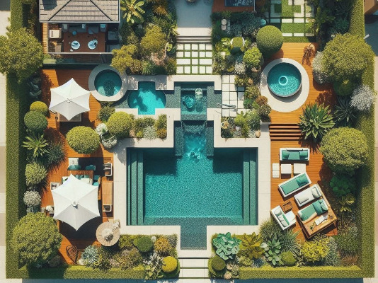 Mwelo pool or spa in the property