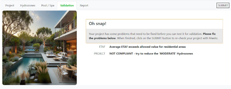 Mwelo validating editing